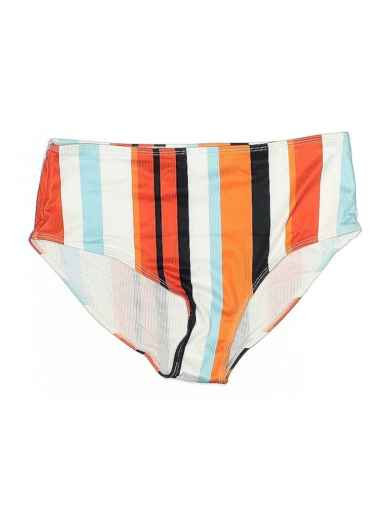 Pre-owned Unbranded Swimsuit Bottoms In Orange