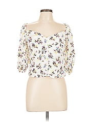 Afrm 3/4 Sleeve Blouse