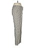Theory Houndstooth Gray Casual Pants Size 6 - photo 4