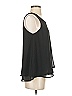 Blu Pepper 100% Polyester Black Sleeveless Blouse Size S - photo 4