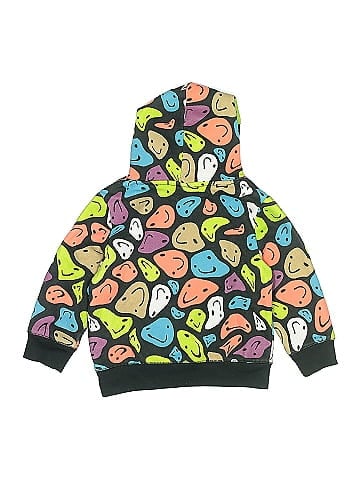 Spotted Zebra Zip Up Hoodie (view 2)
