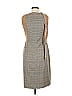 Akris Punto Tweed Gray Tan Casual Dress Size 6 - photo 2