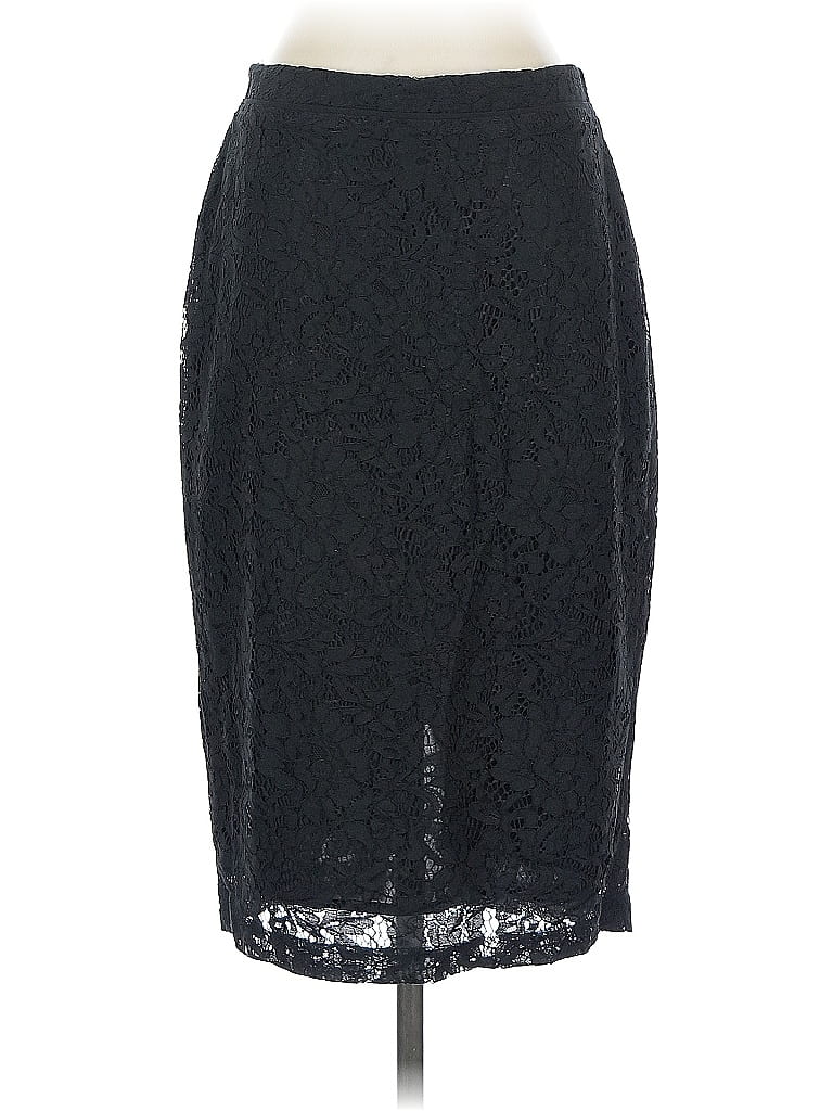 WHO WHAT WEAR Pre-owned Formal Skirt In Black