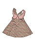 Rare Editions Houndstooth Brown Pink Dress Size 6X - photo 2