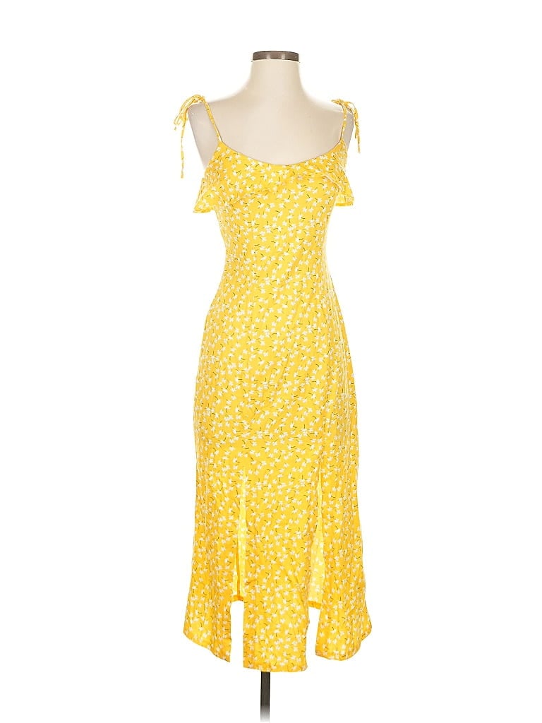 Click to view more detailed imagery on our partner's website Pre-owned Asos Design Casual Dress In Yellow