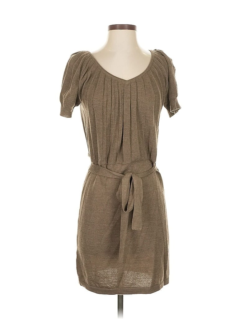 Pre-owned Ann Taylor Loft Casual Dress In Brown