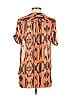 W118 by Walter Baker 100% Polyester Orange Short Sleeve Blouse Size XS - photo 2
