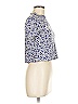 Assorted Brands Blue Short Sleeve Blouse Size M - photo 4