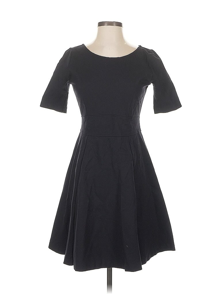 Pre-owned J.crew Factory Store Casual Dress In Black