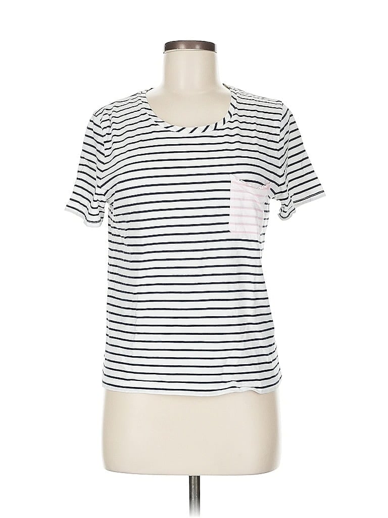 Pre-owned Chinti & Parker Short Sleeve T-shirt In Blue