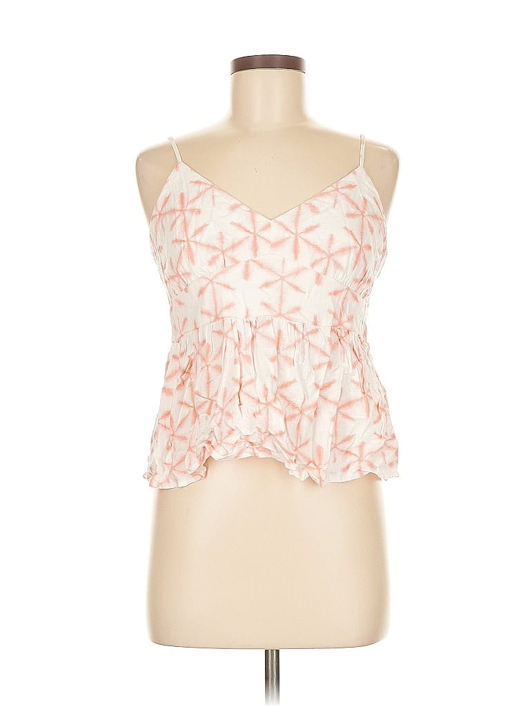 Pre-owned Ann Taylor Loft Sleeveless Blouse In Pink