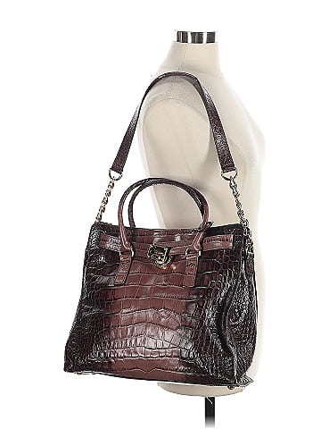 MICHAEL Michael Kors Leather Satchel (view 2)