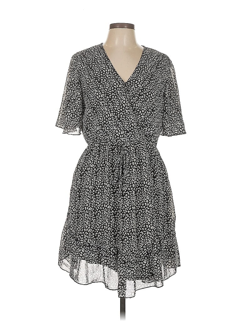 Pre-owned Ecowish Casual Dress In Gray