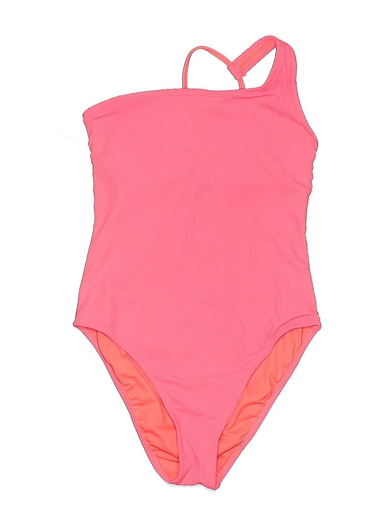 Pre-owned Xhilaration One Piece Swimsuit In Pink