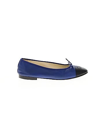 Chanel Cap Toe CC Ballerina Flats (view 1)