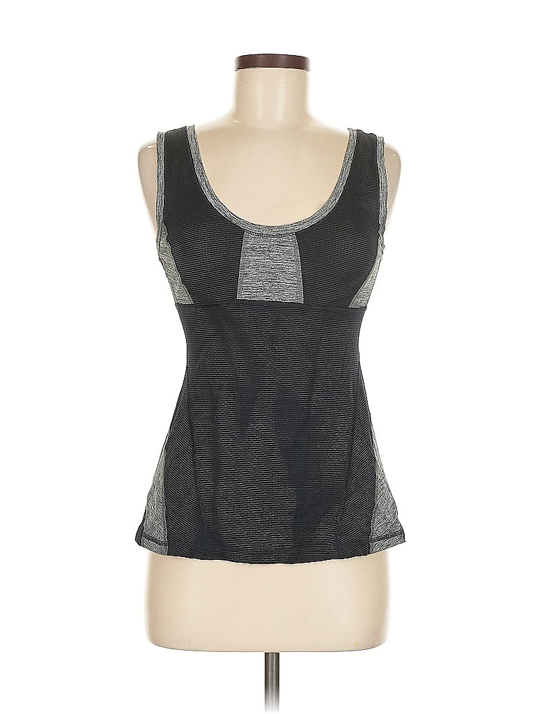 Pre-owned Lululemon Athletica Active Tank Top In Black