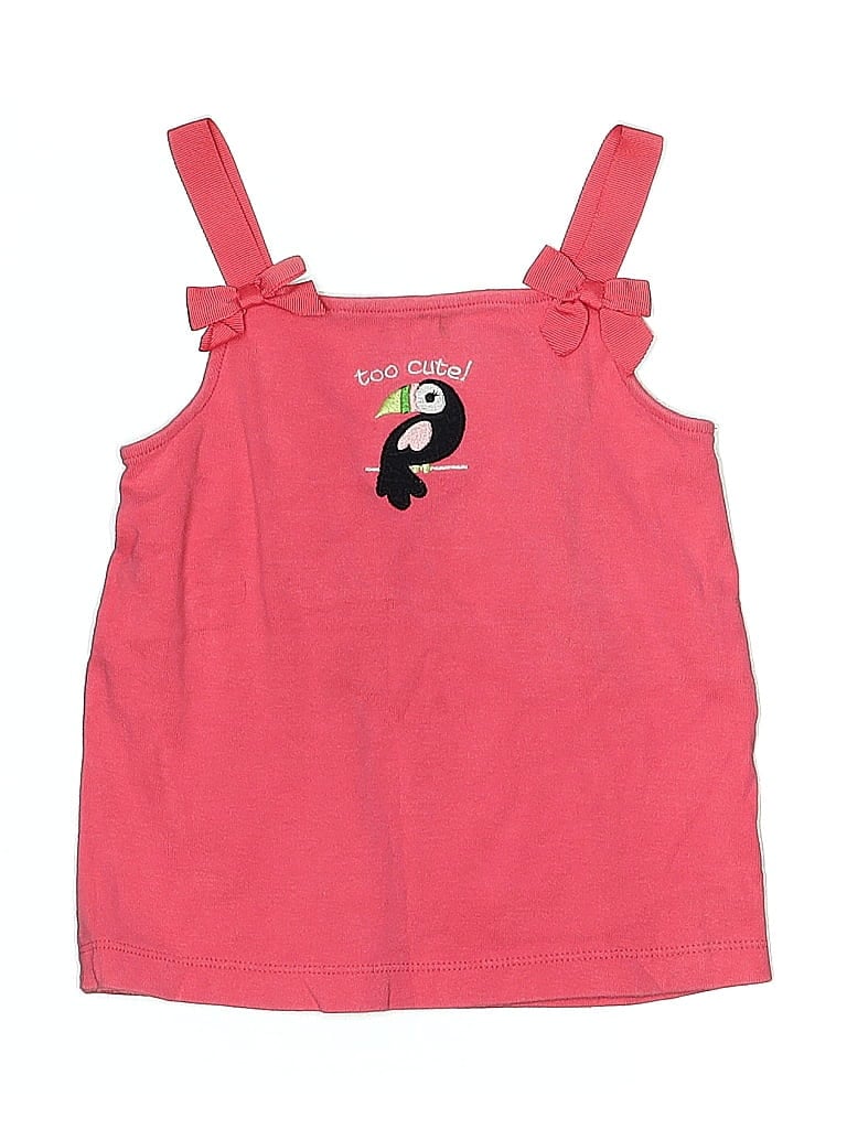 Pre-owned Gymboree Kids' Sleeveless Top Pink Halter Neckline Tops