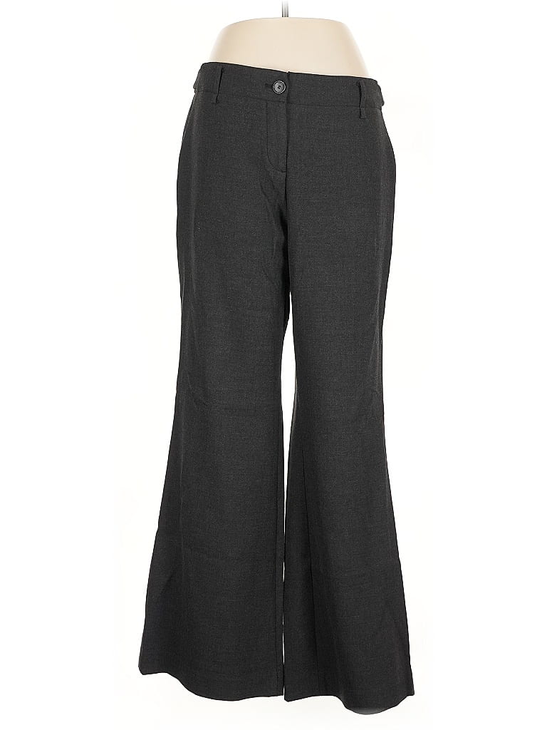 Pre-owned Ann Taylor Loft Dress Pants In Gray