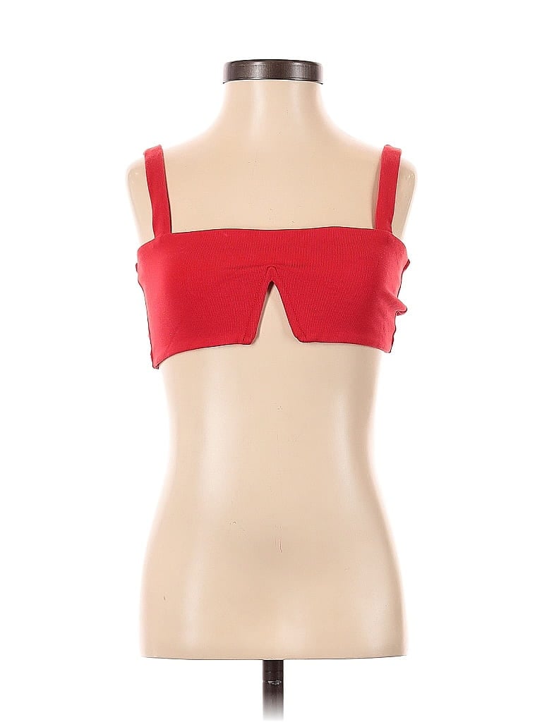 Pre-owned Edikted Sports Bra In Red