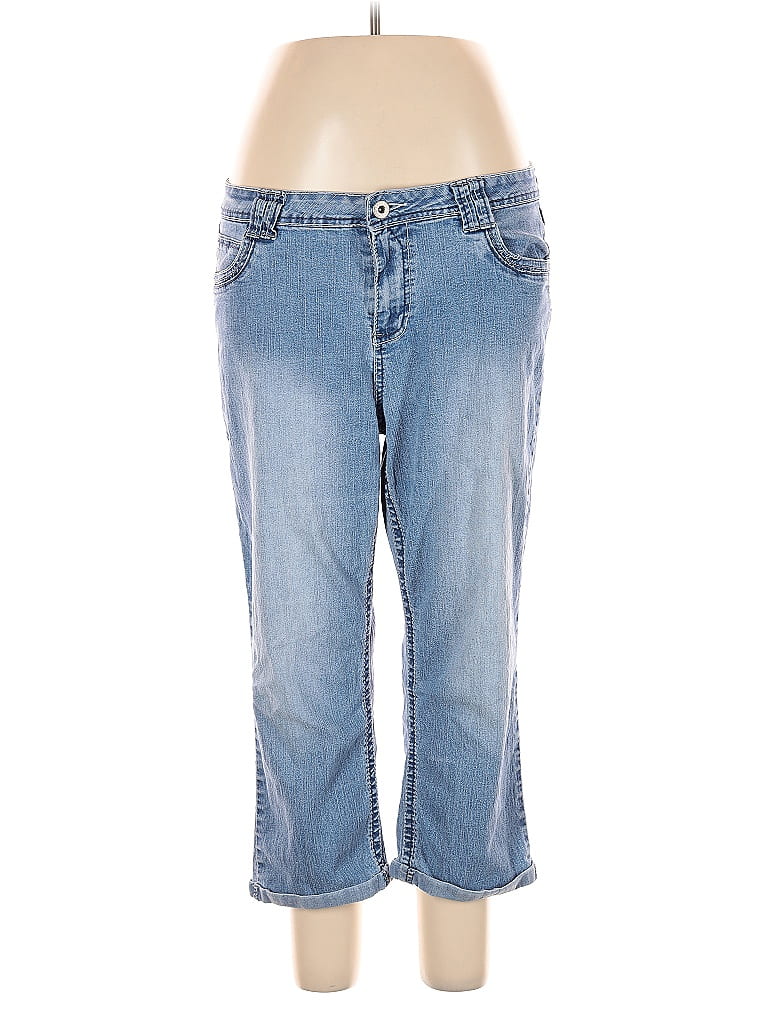 Click to view more detailed imagery on our partner's website Pre-owned Roz & Ali Jeans In Blue