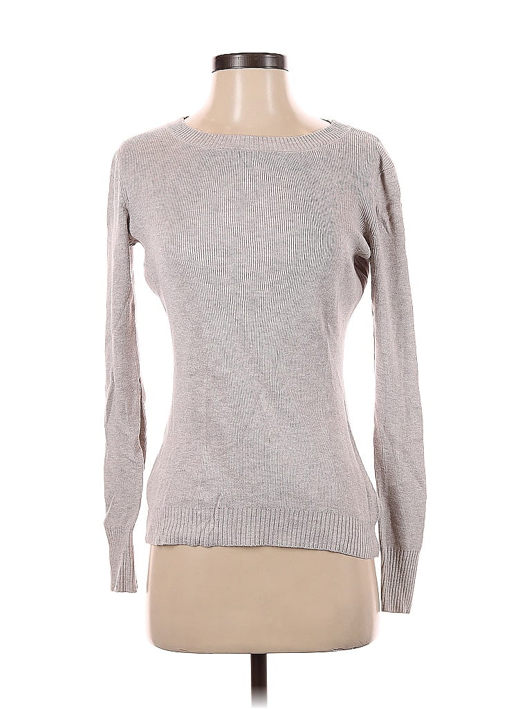 Pre-owned Express Pullover Sweater In Gray