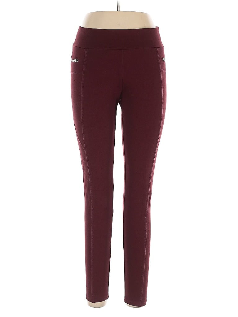 Pre-owned Love Tree Active Pants In Burgundy