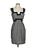 Black Halo Tweed Gray Black Cocktail Dress Size XS - photo 1