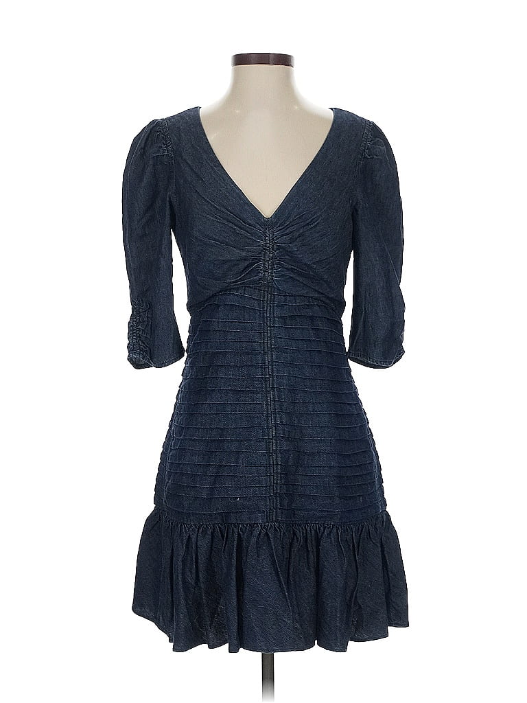 Pre-owned Tanya Taylor Casual Dress In Blue