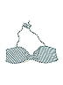 Bikini Thief Stripes Blue Swimsuit Top Size S - photo 1