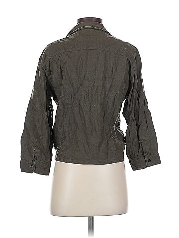 Chico's Design 3/4 Sleeve Button-Down Shirt (view 2)