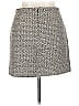J.Crew Collection Tweed Gray Gold Wool Skirt Size 16 - photo 2