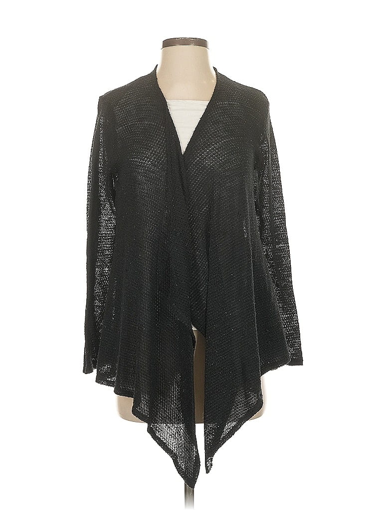 Pre-owned Assorted Brands Cardigan Sweater In Black