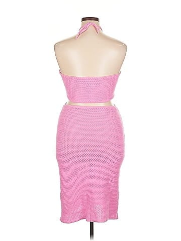 Victor Glemaud Knit Cutout Midi Dress (view 2)