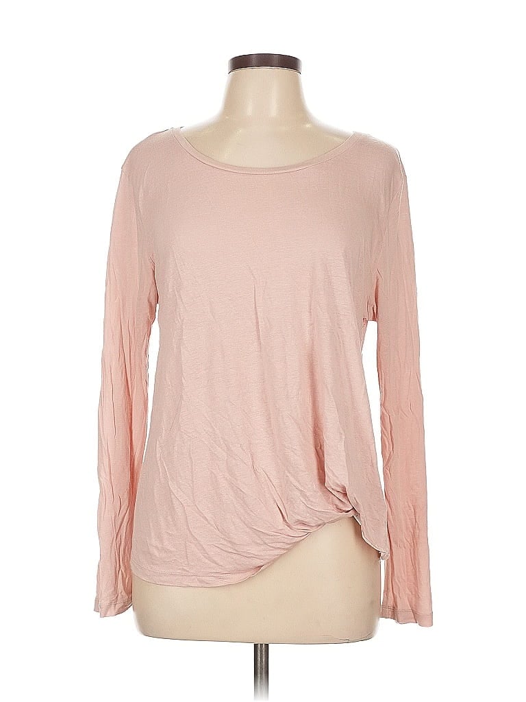 Pre-owned Young Fabulous & Broke Long Sleeve T-shirt In Pink