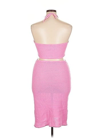 Victor Glemaud Knit Cutout Midi Dress (view 2)