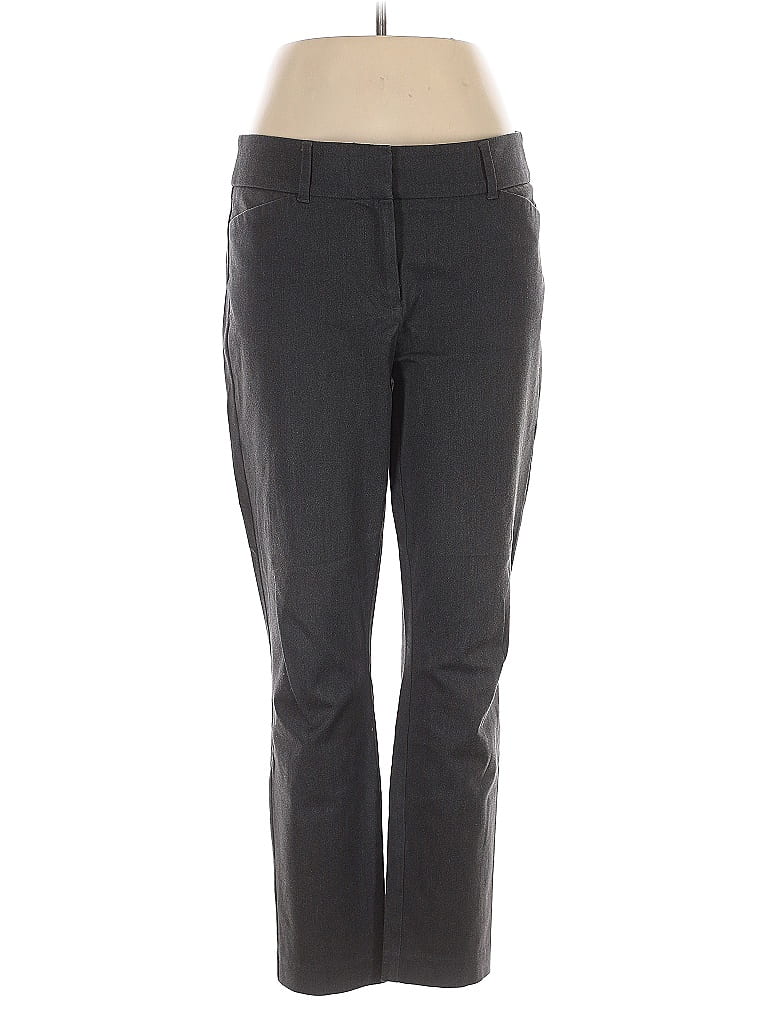 Pre-owned Ann Taylor Loft Outlet Dress Pants In Gray