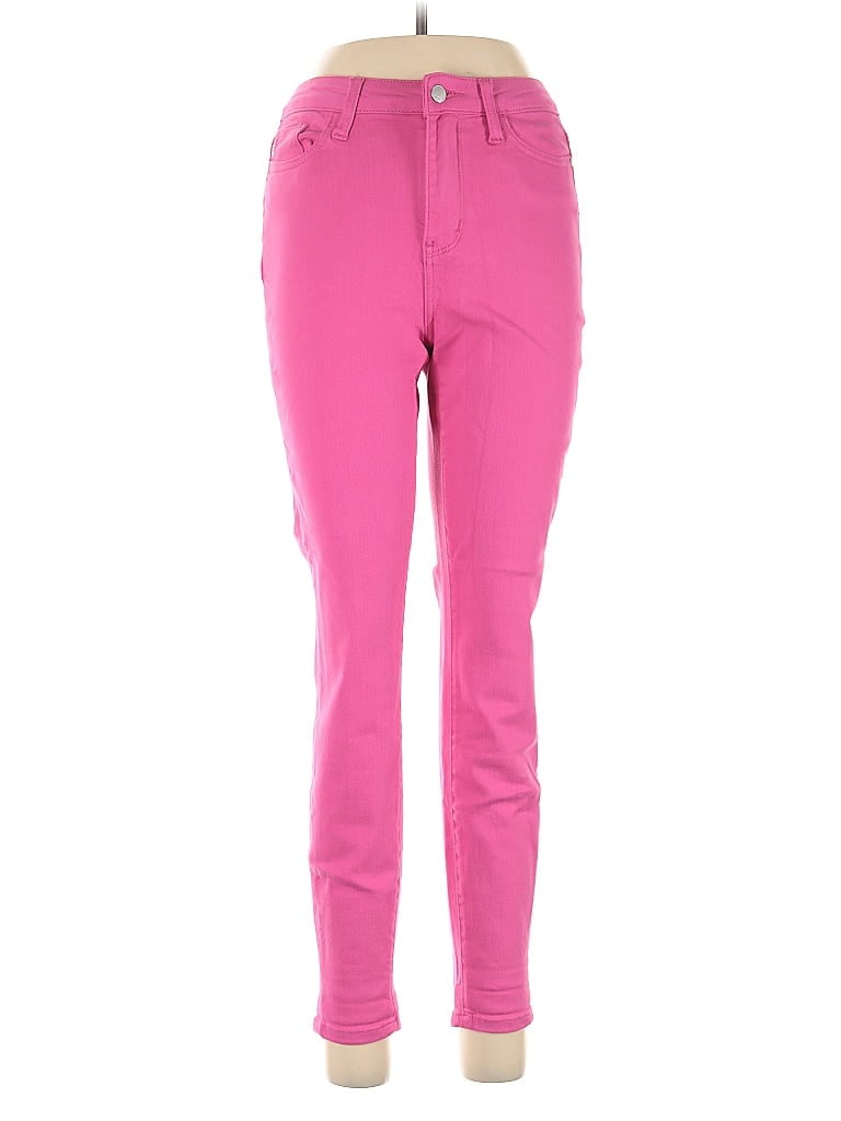 Pre-owned Judy Blue Jeggings In Pink