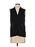 T Tahari 100% Polyester Black Sleeveless Blouse Size XS - photo 1