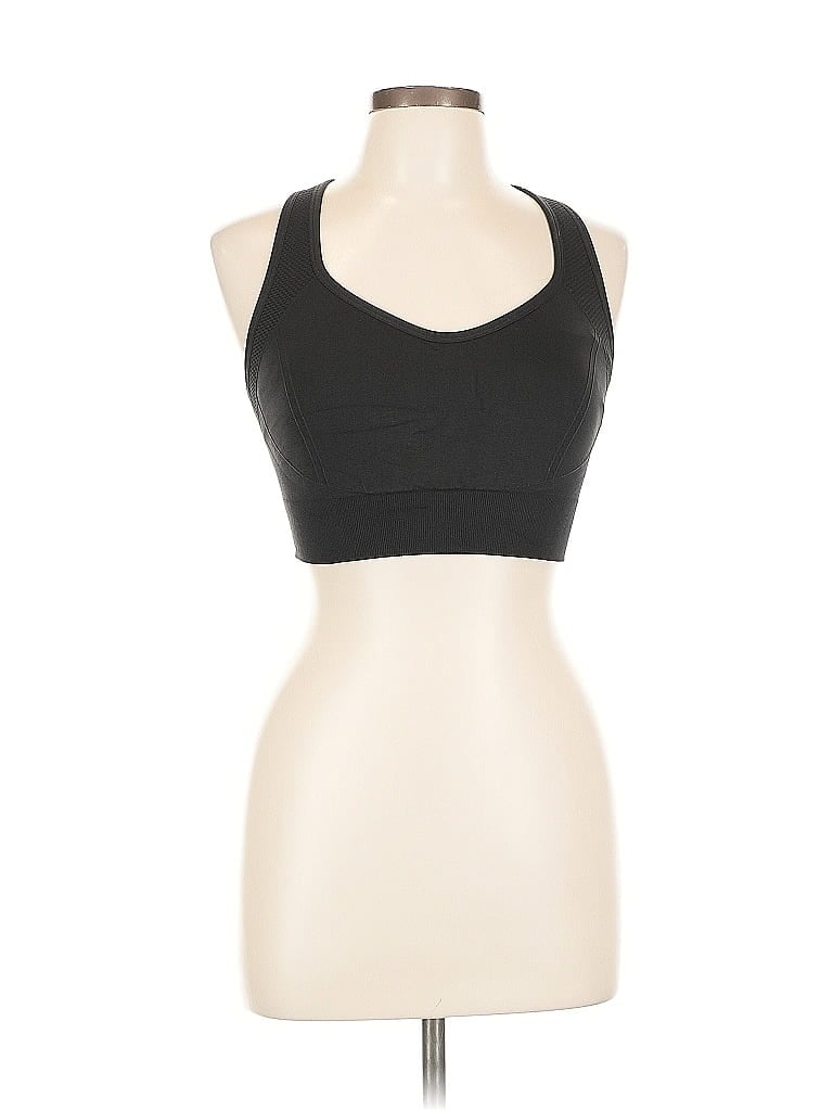 Pre-owned Member's Mark Tank Top Black Halter Neckline Tops