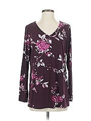 Susan Graver Long Sleeve Blouse
