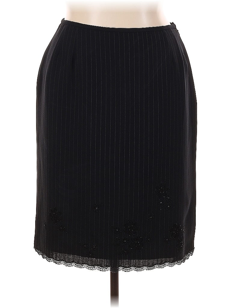 Pre-owned Liz Claiborne Formal Skirt In Black