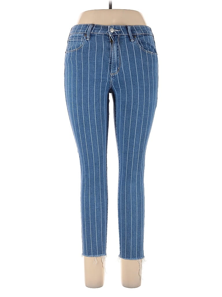 Pre-owned Abercrombie & Fitch Jeans In Blue