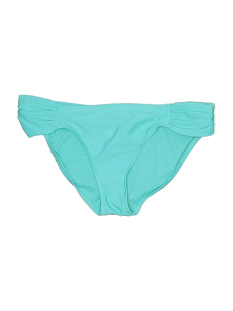 Pre-owned Xhilaration Swimsuit Bottoms In Blue