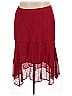 Catherines 100% Rayon Burgundy Casual Skirt Size 1X - photo 1