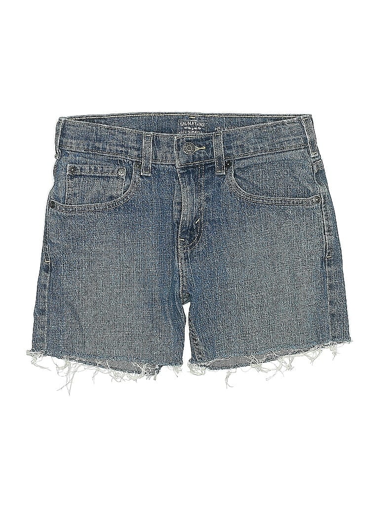 Pre-owned Signature Kids' Jeans In Blue