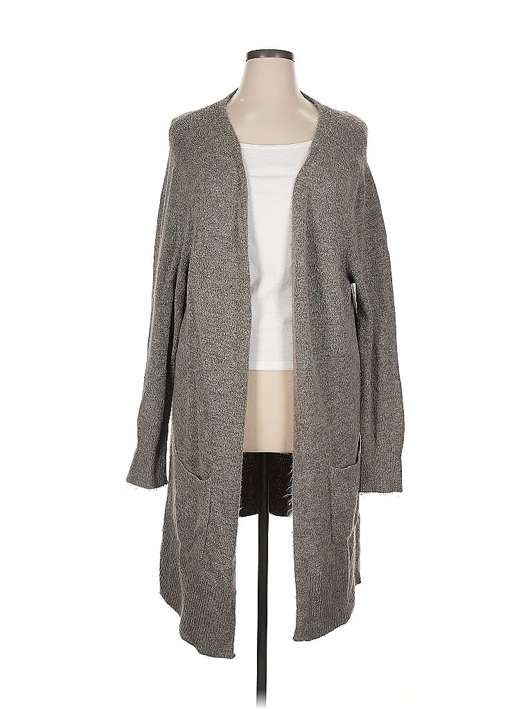 Pre-owned Marled By Reunited Cardigan Sweater In Gray