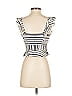 Marissa Webb Silver White Ezra Top Size S - photo 2