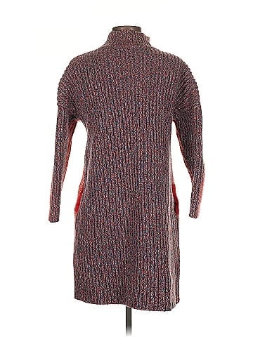 Jil Sander Navy Colorblock Knit Shift (view 2)