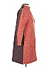 Jil Sander Navy Tweed Orange Red Colorblock Knit Shift Size S - photo 4