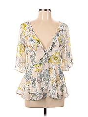 Cupcakes & Cashmere 3/4 Sleeve Blouse